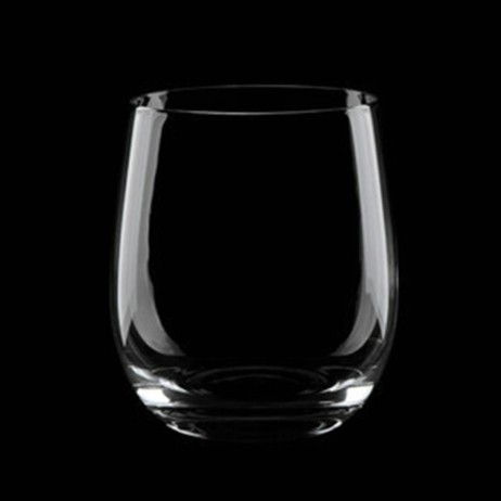 OEM round shape clear wine glass cup whiskey glass tumbler stemless glass