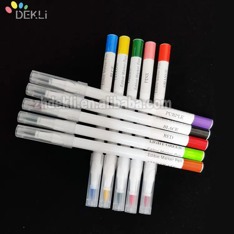 Cake Bakery Decoration Pen With Edible Ink Edible Marker Pens manufacturer