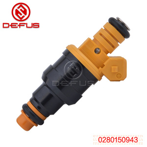Inyectores de combustible 0280150943 para Ford 4.6 5.0 5.4 5.8 EV1 conector 4 agujero inyector - Product Image 3
