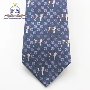 Высококачественный Шелковый мужской галстук с животным узором