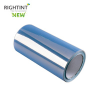Film PET métallisé opaque argenté auto-adhésif résistant à la chaleur de qualité stable, taille personnalisable, rouleau jumbo