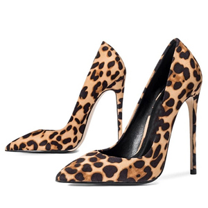 Bigswekiss — chaussures à talons hauts en forme de léopard pour femmes, escarpins à bout pointu et Sexy, escarpins à talons hauts, haute qualité, OEM, vente en gros - Product Image 6