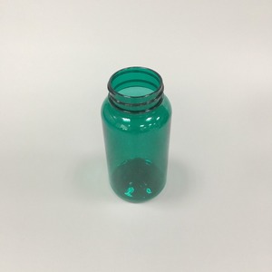 Botellas de plástico para pastillas medicinales, cápsula farmacéutica, tableta, botella de embalaje, tapón de rosca con presión, aluminio, 150ml, PET verde - Product Image 2