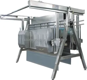 Tavuk yolma makinesi/Yatay tip batırılması & defeathering makinesi büyük resim Bkz tavuk yolma makinesi/Yatay