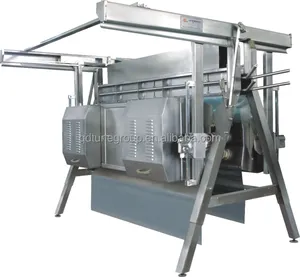 chicken plucking machine/Horizontal type immersing & defeathering machine See larger image chicken plucking machine/Horizontal