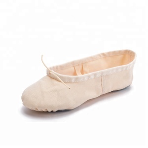 De alta calidad de la venta al por mayor de baile de Ballet Zapatos de lona Split - Product Image 6