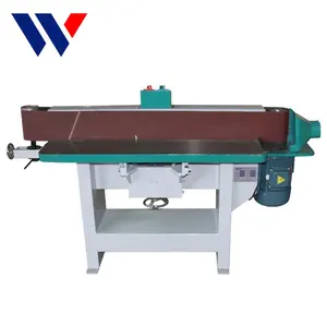 Small vertical horizontal oscillate belt edge sander sanding machine for wood