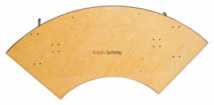 <span class=keywords><strong>Table</strong></span> pliante en bois serpentin 153*76cm - Product Image 4