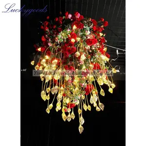 LDJ998 Elegant wedding party favor 10 heads ceiling lights for wedding decoration