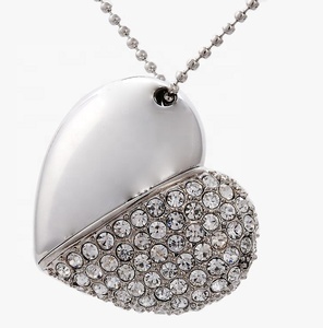 Hot Bán Đồ Trang Sức Trái Tim Tình Yêu Máy Tính Xách Tay <span class=keywords><strong>USB</strong></span> Pen Driver 8GB <span class=keywords><strong>Usb</strong></span> <span class=keywords><strong>Flash</strong></span> <span class=keywords><strong>Stick</strong></span> Vật Liệu Kim Loại - Product Image 1