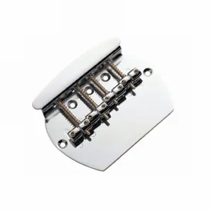 Pièces pour guitare électrique pont des basses, chrome 4 cordes, bricolage, tremolo bridge, vente en gros, collection 2020