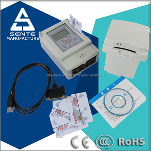 Dtsy7666 triphasé électrique kwh intérieure boîte de <span class=keywords><strong>compteur</strong></span> électrique et de l'électricité prépayée mètres cas , par carte - Product Image 5