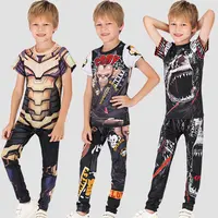 Cody Lundin Pakaian Sublimasi Anak, Baju Keren dan Legging Setelan Anak-anak