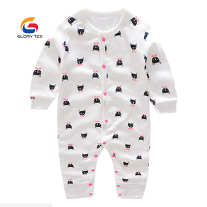 Cotton 2 layers baby clothing romper jumpsuit onesie pajamas - Product Image 3