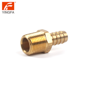 Adaptador <span class=keywords><strong>de</strong></span> latón sin plomo para manguera, conector macho NPT para tubería <span class=keywords><strong>de</strong></span> <span class=keywords><strong>agua</strong></span> - Product Image 5