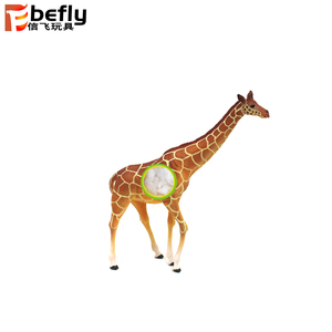 Juguete de Animales Salvajes de <span class=keywords><strong>Vinilo</strong></span> de Algodón, <span class=keywords><strong>Jirafa</strong></span>, Modelo 3D - Product Image 2