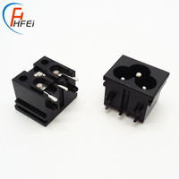 Konektor Daya DC AC Berkualitas Tinggi, Soket Kecil 2 Pin 3 Pin, Konektor Listrik Industri Tipe Betina
