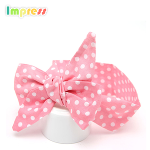 Coloful giá rẻ bé mềm headbands với nơ thắt nút <span class=keywords><strong>elastic</strong></span> bé headband bán buôn - Product Image 5