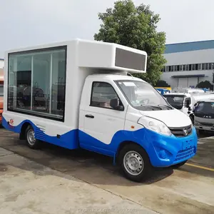 Trafic affichage publicité boîte à lumière panneau d'affichage a mené le camion de scène mobile à vendre