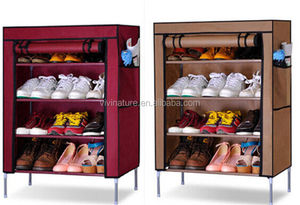 Étagère à chaussures à 5 niveaux, 20 paires, organisateur de chaussures en <span class=keywords><strong>tissu</strong></span> non tissé, <span class=keywords><strong>armoire</strong></span> - Product Image 6