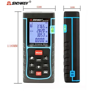 OEM HK-22 1000M dijital lazer mesafe ölçer lazer telemetre metre alan hacim ölçü aracı