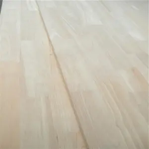 Gaotong Grade AA Thailand Karet/Kayu Jati Jari Joint Laminasi Papan untuk Pintu Kayu dan Mebel