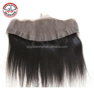 Chiusura Frontale in Pizzo e Base in Seta con Capelli Indiani Vergini Economici in Super Offerta - Product Image 3