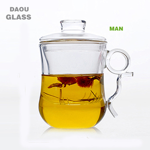 Tazza <span class=keywords><strong>da</strong></span> tè in <span class=keywords><strong>vetro</strong></span> resistente al calore super trasparente di alta qualità fatta a mano con funzione di filtro, tazza <span class=keywords><strong>da</strong></span> tè per gli amanti - Product Image 2