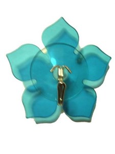 Forme de fleur Crochet d'aspiration simple décoratif coloré - Product Image 2