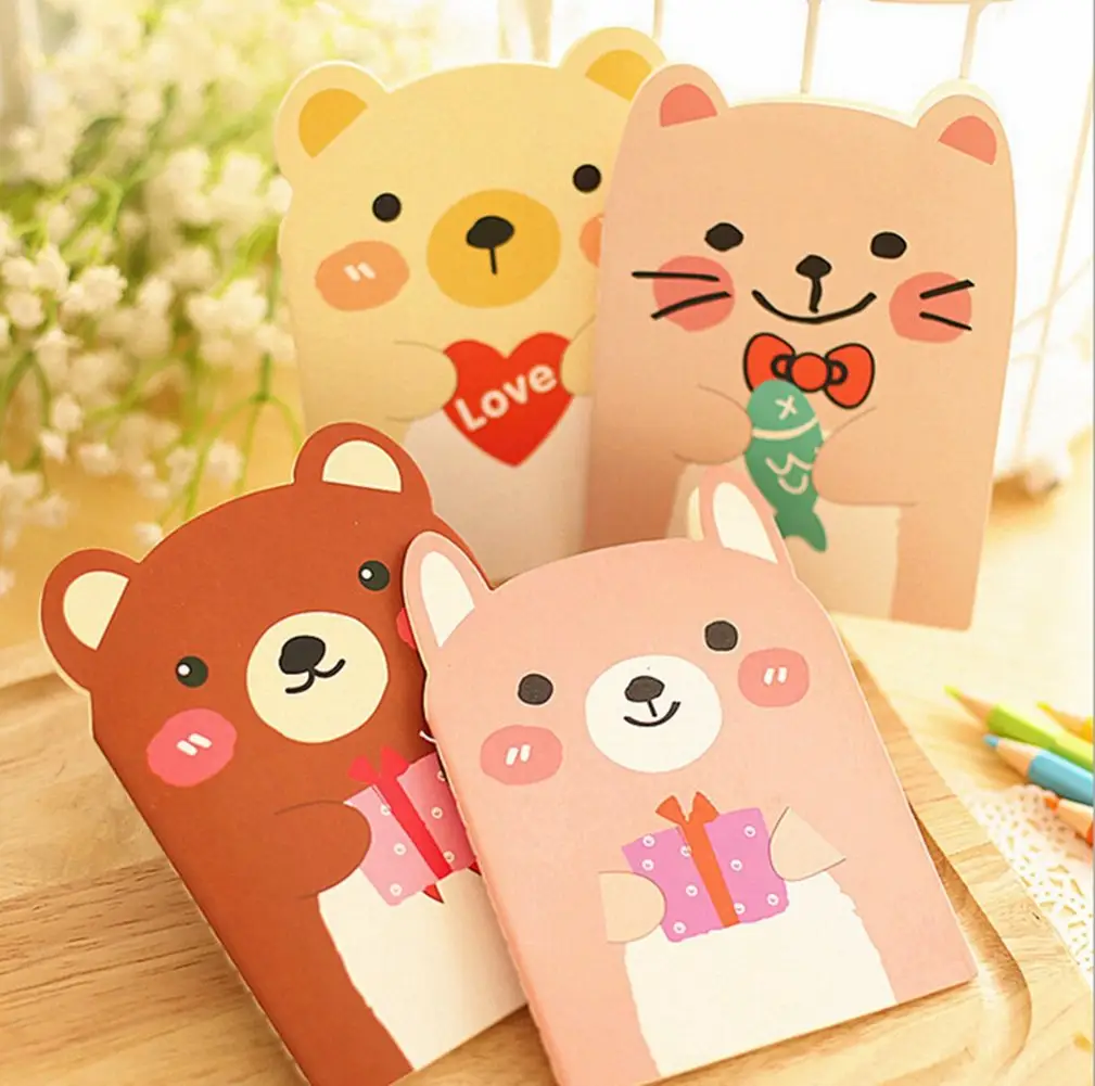 Joli dessin animé personnalisé pour enfants, Mini ordinateur portable de poche, Joy-Top, agenda, Journal intime