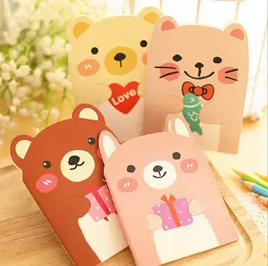 Crianças fofo desenhos animados personalizados mini bolso joy top planner diário notebook