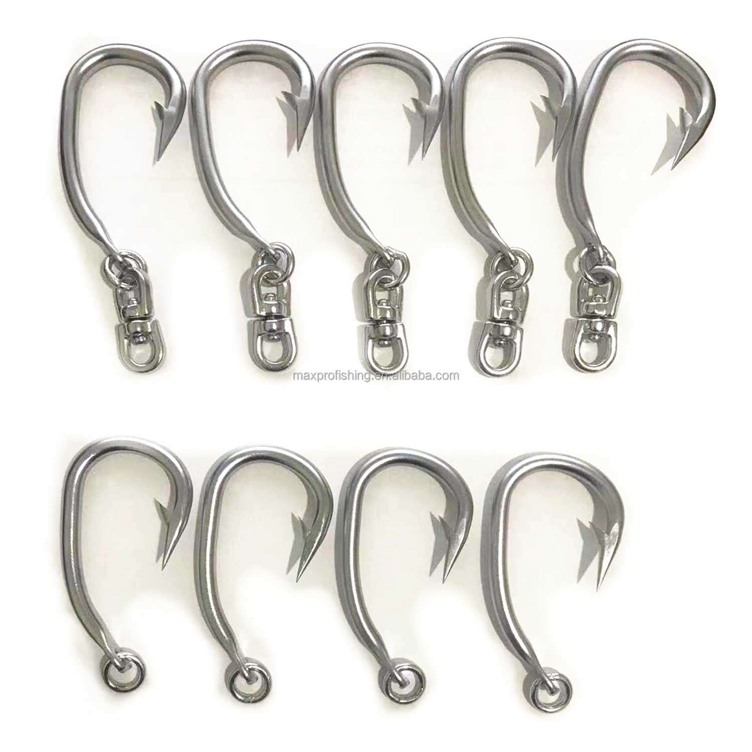commercial tuna fishing hooks Quick Rig Charlie Brown Circle Ringed Black Nickel 7/0 8pack Charlie Brown Circle Hooks are hand made and hand forged from high quality carbon steel LT Marine - Heavy Duty