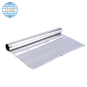 Auto adhesivo cromo plata reflectante espejo solar casa tinte para vidrio de construcción - Product Image 5
