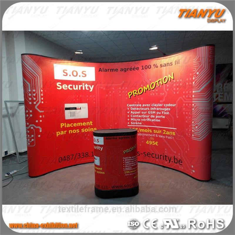 Montage rapide Modulaire Stand D'exposition Présentoir Pour Salon