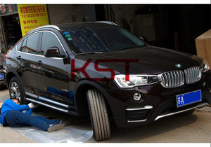Marchepieds latéraux <span class=keywords><strong>de</strong></span> style OEM pour BMW X5 E70 X6 E71 X3 F25 X4 F26 F15 F16 - Product Image 4