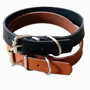 Kalung Anjing Kulit Asli Tahan Lama untuk Latihan dan Jalan-jalan - Product Image 2