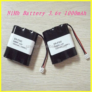 Nouvelle batterie ER-P240 énergisante 3.6v AA 1000mAh Nimh batterie de <span class=keywords><strong>téléphone</strong></span> sans fil - Product Image 4