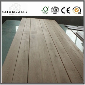 Iç dekorasyon 21/6mm Bitmemiş Avrupa parke beyaz meşe mühendislik ahşap döşeme - Product Image 4