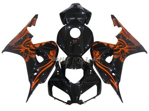 Molde de inyección carenado para <span class=keywords><strong>Honda</strong></span> <span class=keywords><strong>CBR1000RR</strong></span> CBR1000 2006 2007 naranja negro - Product Image 1