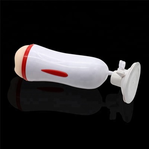 Doble Canal Vagina Artificial coño Anal vibrador masturbador Copa con succión máquina del sexo - Product Image 5