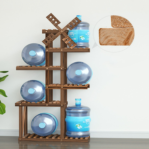 Étagère de rangement en bois, support de <span class=keywords><strong>fleurs</strong></span> <span class=keywords><strong>pour</strong></span> la maison et le jardin, vente en gros, 2021 - Product Image 5