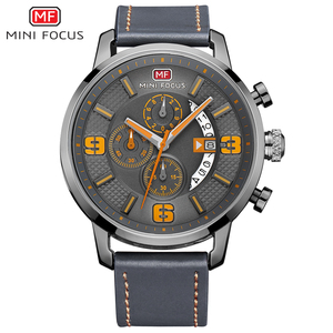 <span class=keywords><strong>MINI</strong></span> <span class=keywords><strong>FOCUS</strong></span> MF0025G <span class=keywords><strong>MF</strong></span> 0025 Nuevo <span class=keywords><strong>Reloj</strong></span> de Pulsera Deportivo de Lujo con Cronógrafo de Moda, Analógico, de Cuarzo, Informal, con Correa de Cuero para Hombre, Montre, <span class=keywords><strong>Reloj</strong></span> - Product Image 6
