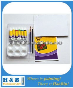color <span class=keywords><strong>de</strong></span> seis <span class=keywords><strong>colores</strong></span> <span class=keywords><strong>de</strong></span> pintura acrílica - Product Image 1
