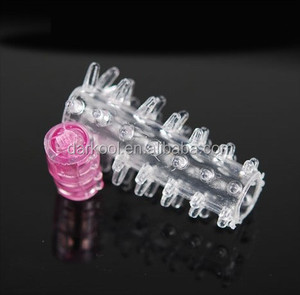 C010/Kraftvoller & Starker Vibrations-Penishülle mit Fingerring-<span class=keywords><strong>Vibrator</strong></span> für Männer - Product Image 2
