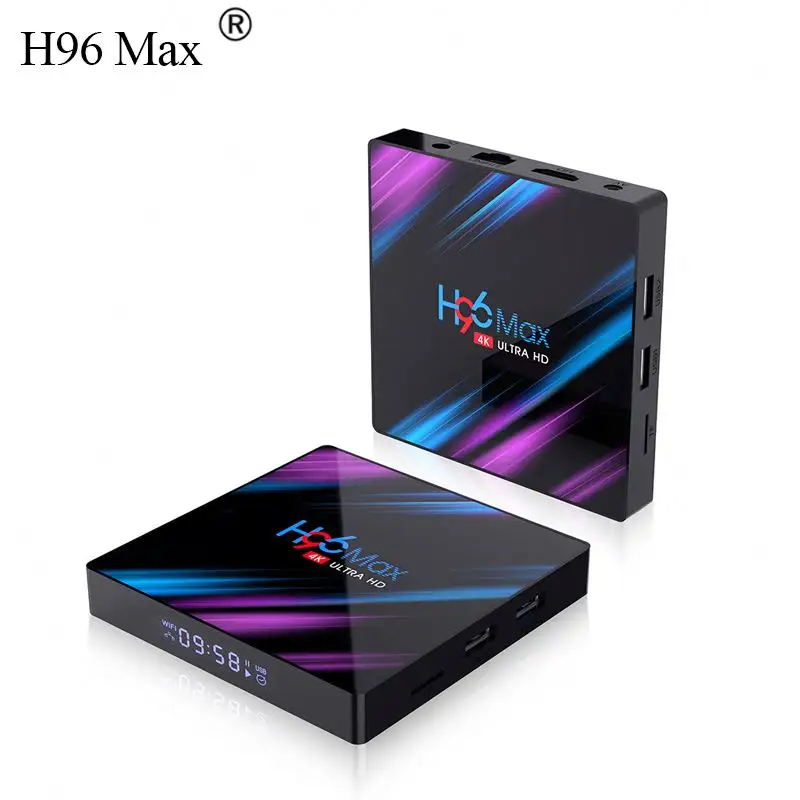 أحدث الأصلي H96 ماكس 2GB 16GB/32GB مربع التلفزيون الذكية الروبوت 10.0 Rk3318 5G واي فاي 4K h 96 ماكس تي في بوكس أندرويد