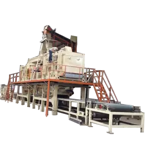 Block board producing machine for particleboard production line