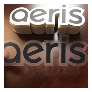 Personnalisé logo transparent autocollant étiquette en papier réutilisables épais 3D <span class=keywords><strong>mur</strong></span> miroir enduit paillettes pour bouteille tissus feuille d'aluminium - Product Image 5