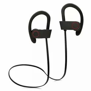 U8 écouteurs Bluetooth 4.1 Sport mains libres sans fil, casque d'écoute avec micro, crochet d'oreille