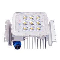 Module lumineux LED, haute efficacité, 105lm/W, IP68, 9 unités de lumière carrée, luxe TX, 20/25/30W