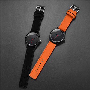 Reloj de pulsera de cuero genuino barato Reloj <span class=keywords><strong>2025</strong></span> con diferentes colores a elegir, relojes de pulsera de moda para hombre Reloj - Product Image 5